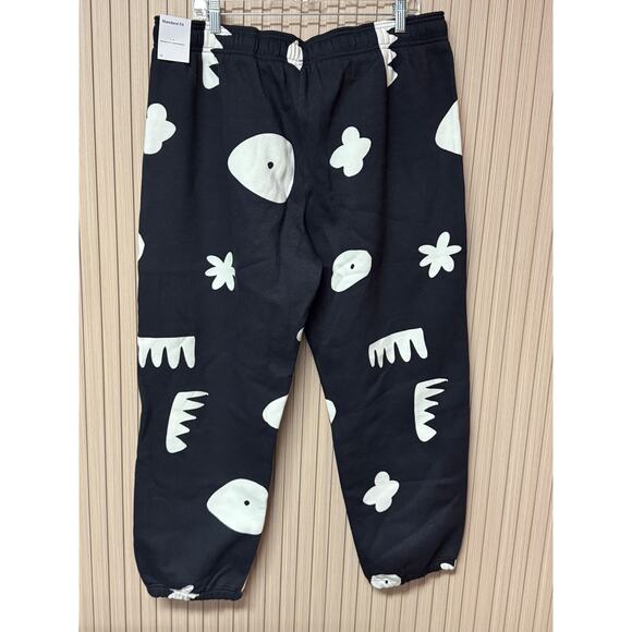 Air Jordan Artist Series by Mia Lee Fleece Pants Black/Sail Size XXL DV2008 - Picture 4 of 14